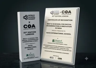 Best K-12 School for Digital Modernisation & Innovation in India