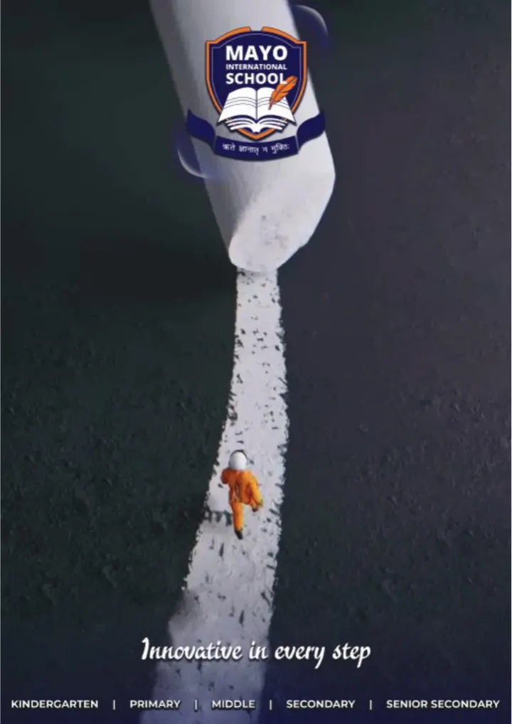 Front cover of the Mayo School prospectus